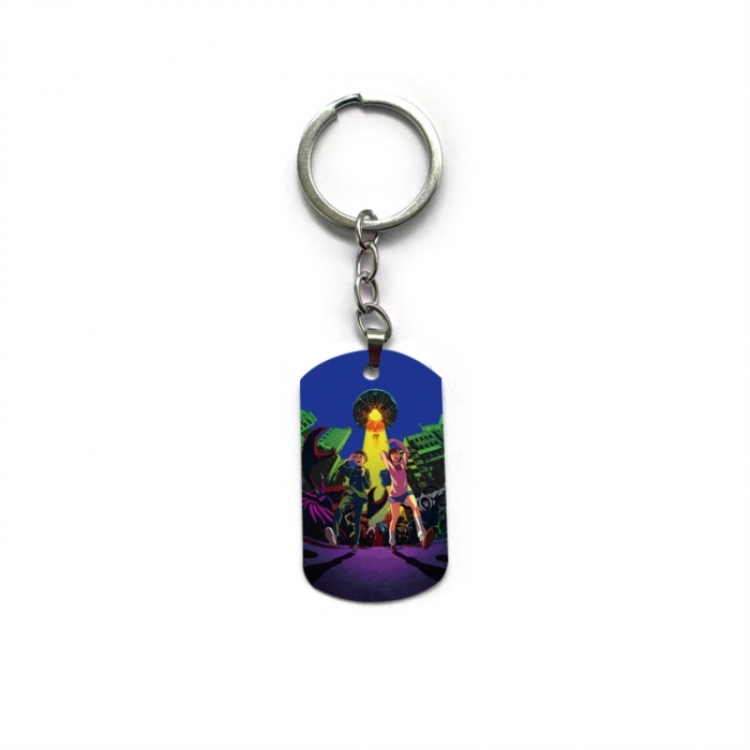 DANDADAN Anime double-sided full-color printed keychain price for 5 pcs