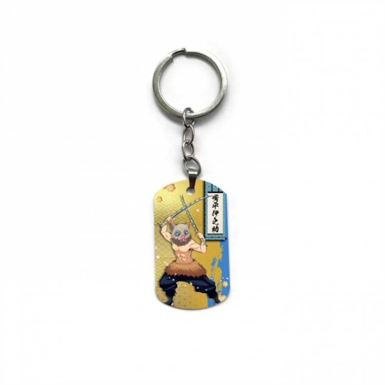 Demon Slayer Kimets Anime double-sided full-color printed keychain price for 5 pcs