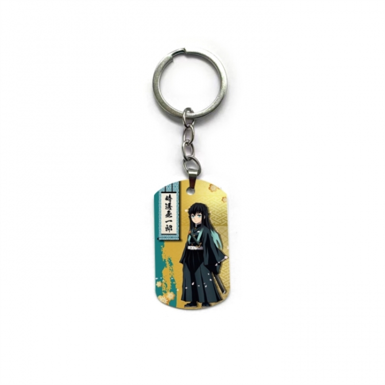 Demon Slayer Kimets Anime double-sided full-color printed keychain price for 5 pcs