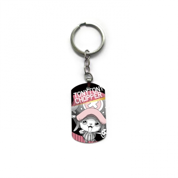 One Piece Anime double-sided full-color printed keychain price for 5 pcs