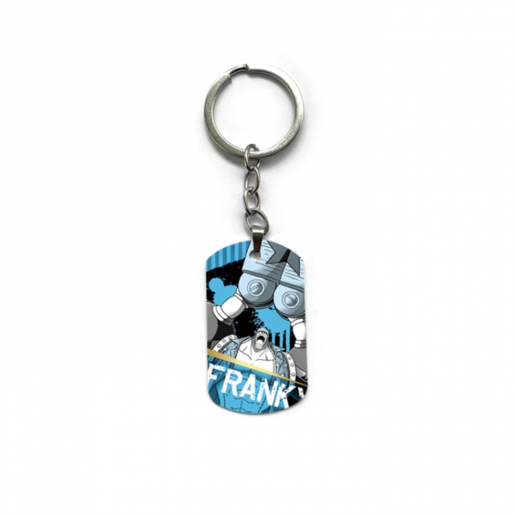 One Piece Anime double-sided full-color printed keychain price for 5 pcs