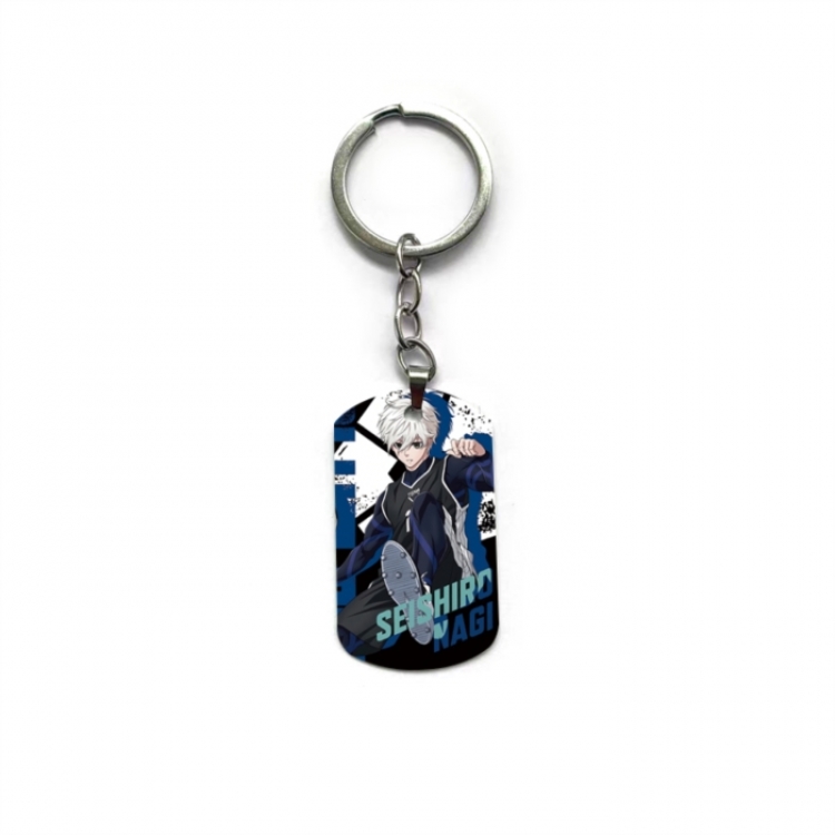 BLUE LOCK Anime double-sided full-color printed keychain price for 5 pcs