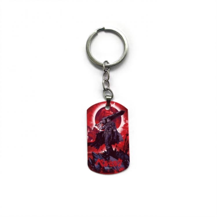 Berserk Anime double-sided full-color printed keychain price for 5 pcs