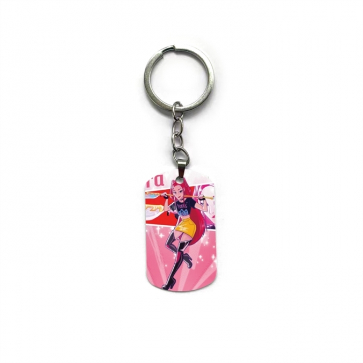 K-Pop Demon Hunters Anime double-sided full-color printed keychain price for 5 pcs