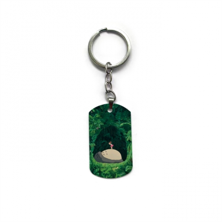 TOTORO Anime double-sided full-color printed keychain price for 5 pcs