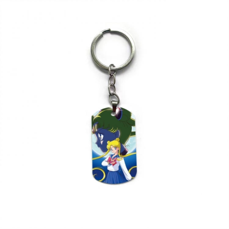 sailormoon Anime double-sided full-color printed keychain price for 5 pcs