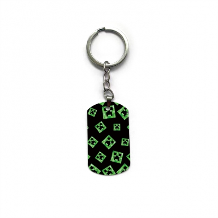 Minecraft Anime double-sided full-color printed keychain price for 5 pcs