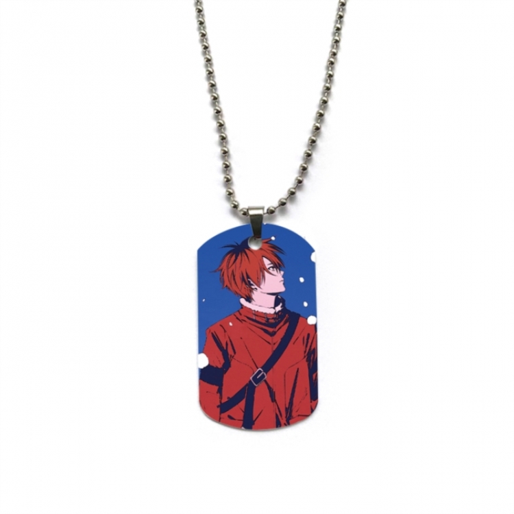 Frieren: Beyond Journey's Anime double-sided full color printed military brand necklace price for 5 pcs