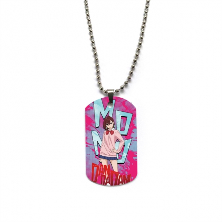 DANDADAN Anime double-sided full color printed military brand necklace price for 5 pcs