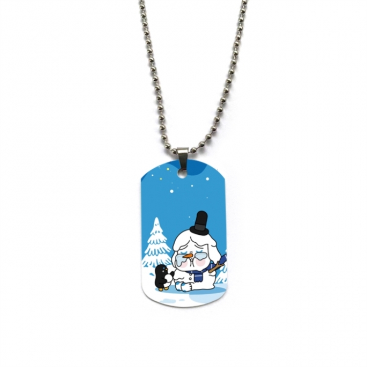 CryBaby Anime double-sided full color printed military brand necklace price for 5 pcs