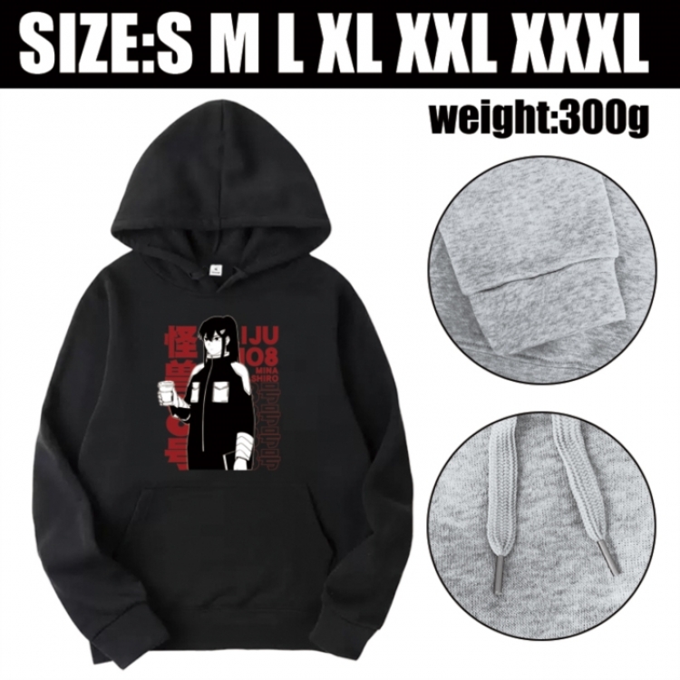 KAIJU NUMBER EIGHT Anime printed hooded sweatshirt top from S to 3XL