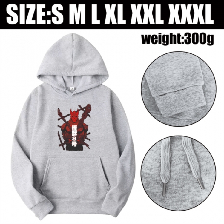 KAIJU NUMBER EIGHT Anime printed hooded sweatshirt top from S to 3XL