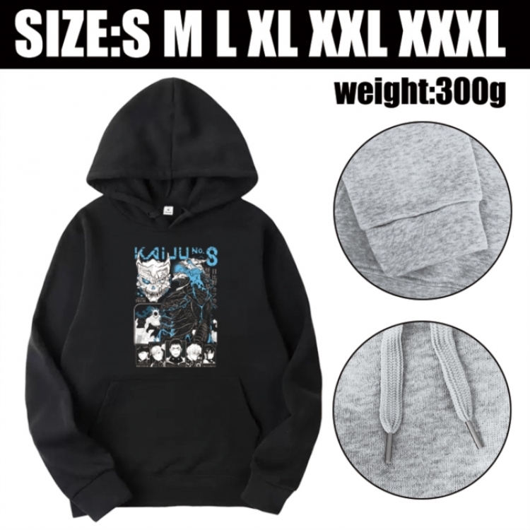 KAIJU NUMBER EIGHT Anime printed hooded sweatshirt top from S to 3XL