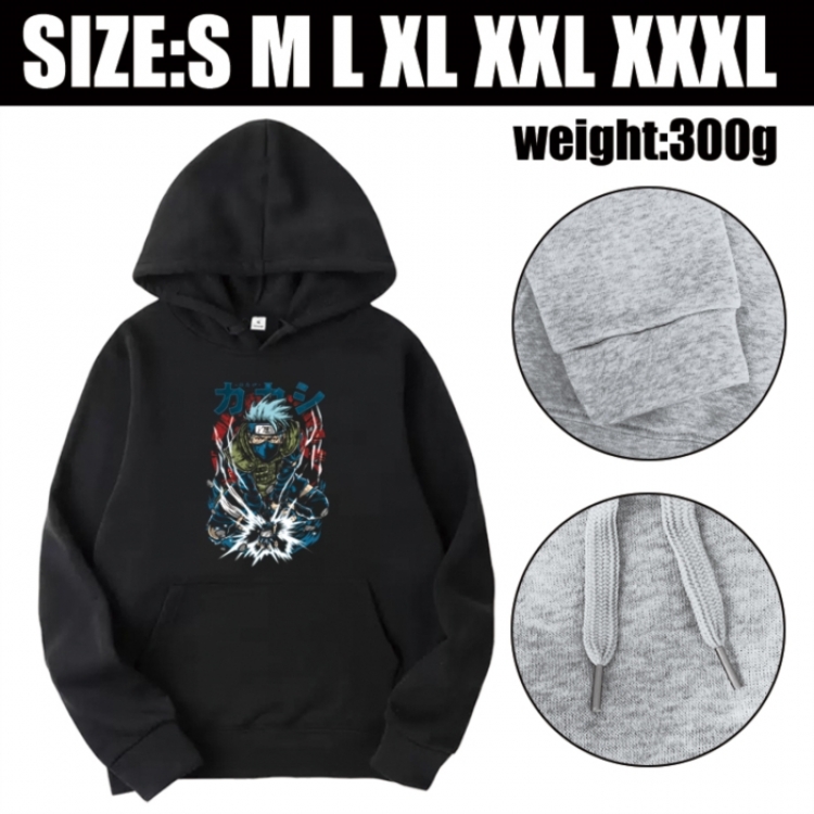 Naruto Anime printed hooded sweatshirt top from S to 3XL