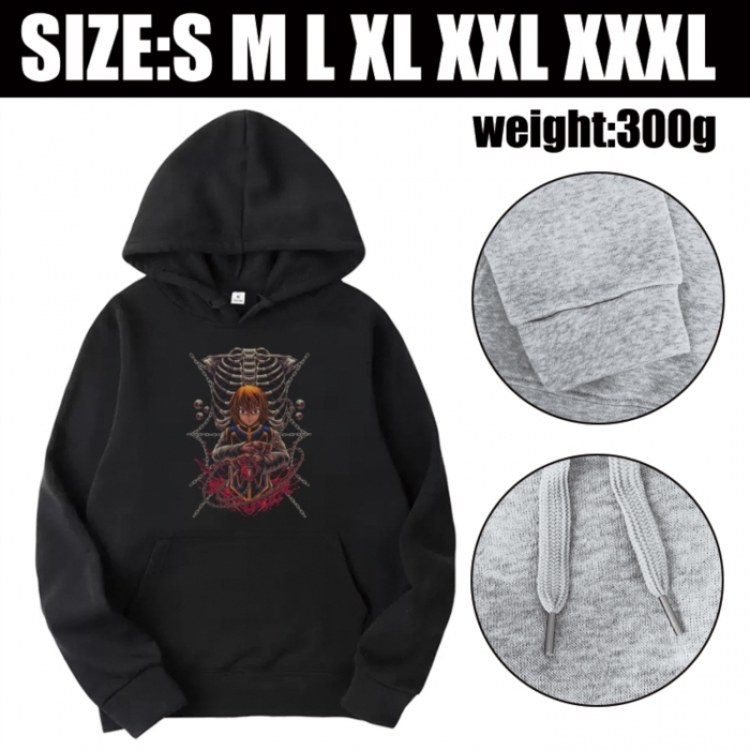 HunterXHunter Anime printed hooded sweatshirt top from S to 3XL