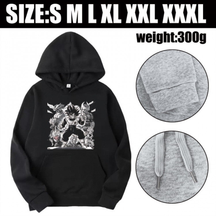 DRAGON BALL Anime printed hooded sweatshirt top from S to 3XL
