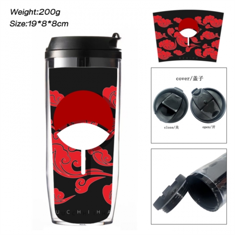 Naruto Anime double-layer insulated water bottle and cup 350ML