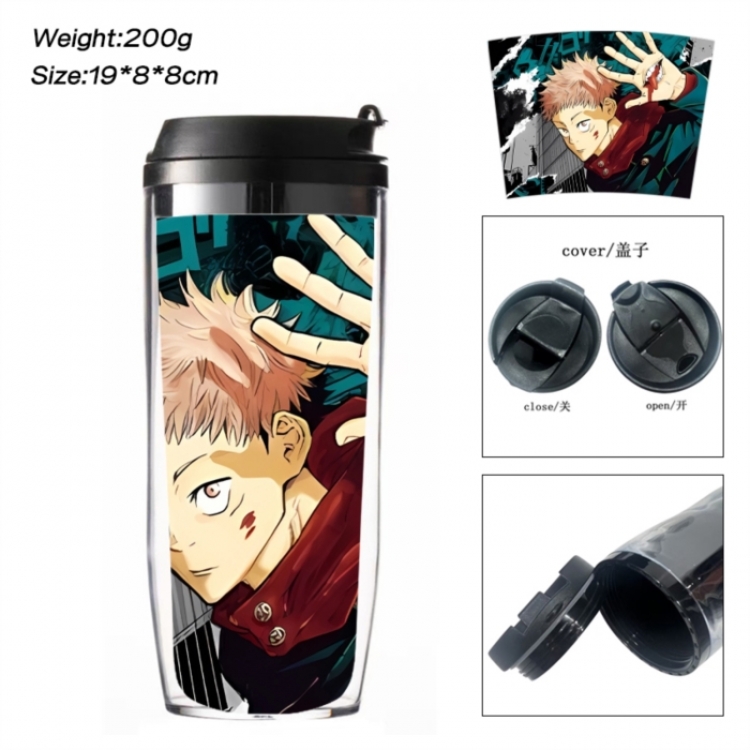 Jujutsu Kaisen Anime double-layer insulated water bottle and cup 350ML