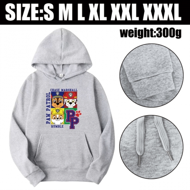 PAW Patrol Anime printed hooded sweatshirt top from S to 3XL