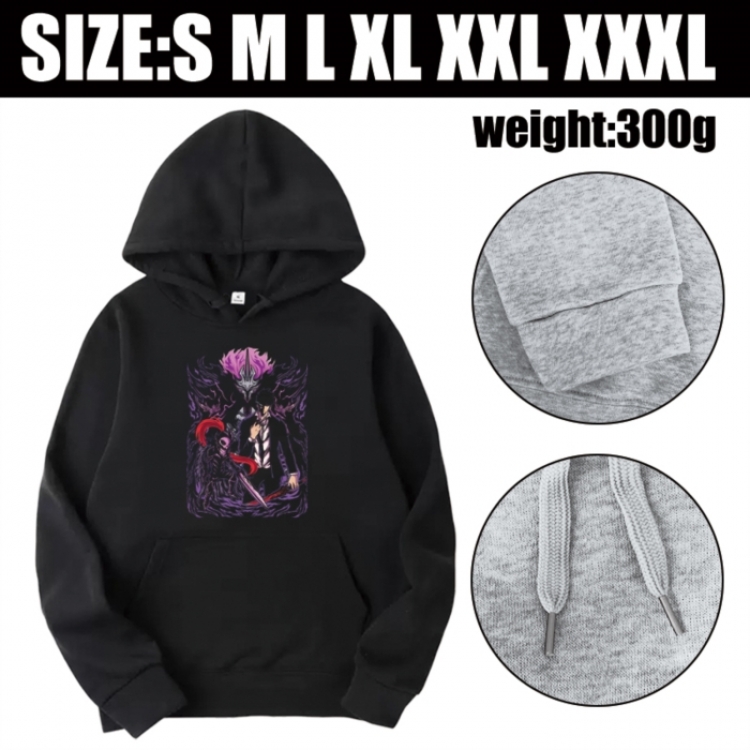 Solo Leveling:Arise Anime printed hooded sweatshirt top from S to 3XL