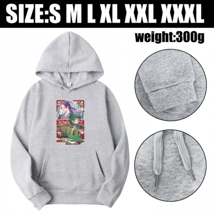 The Apothecary Diaries Anime printed hooded sweatshirt top from S to 3XL