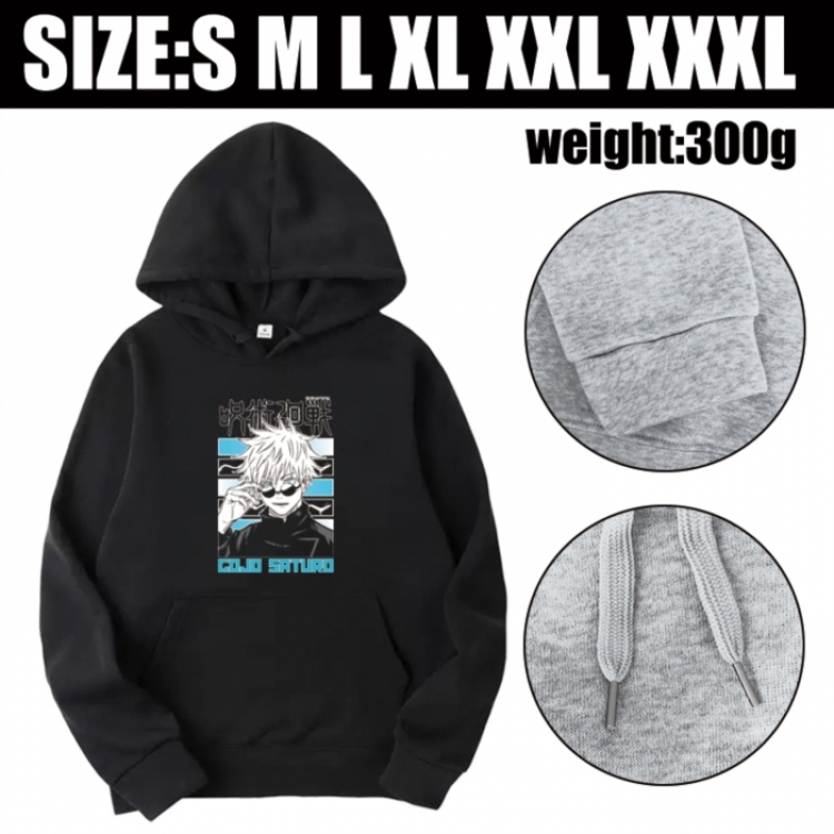 Jujutsu Kaisen Anime printed hooded sweatshirt top from S to 3XL