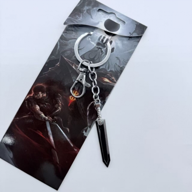 Berserk Animation metal keychain pendant price for 5 pcs