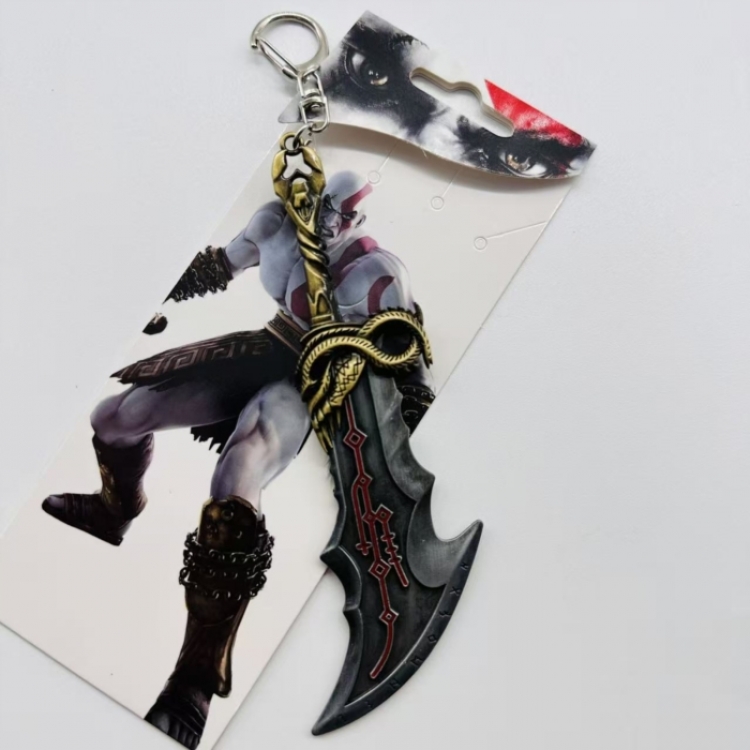 God of War Anime character  keychain backpack pendant