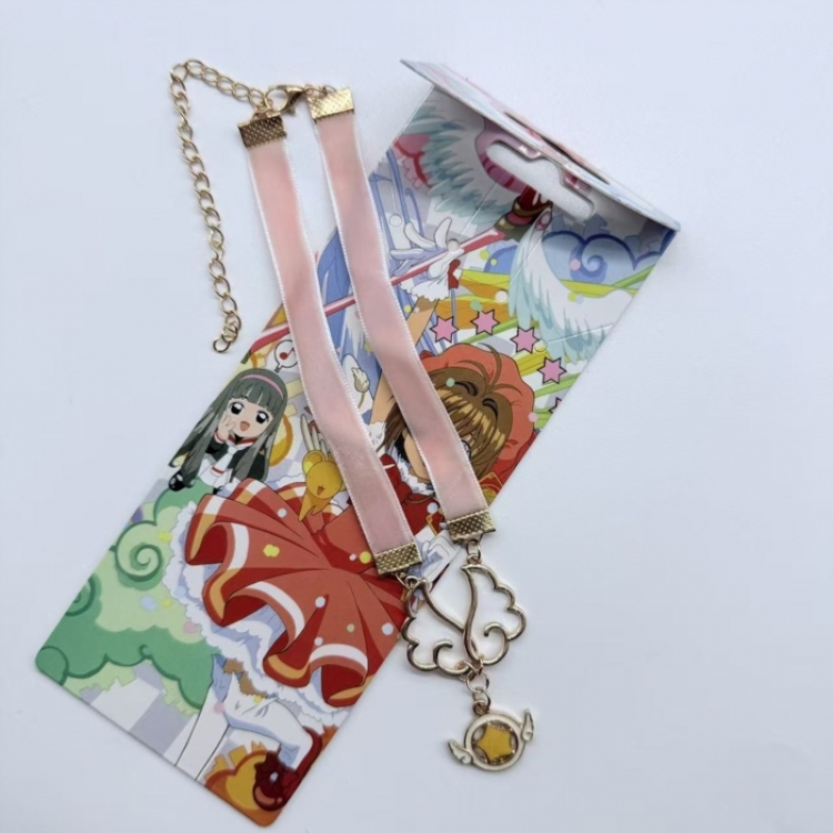 Card Captor Sakura Anime peripheral neckband necklace jewelry