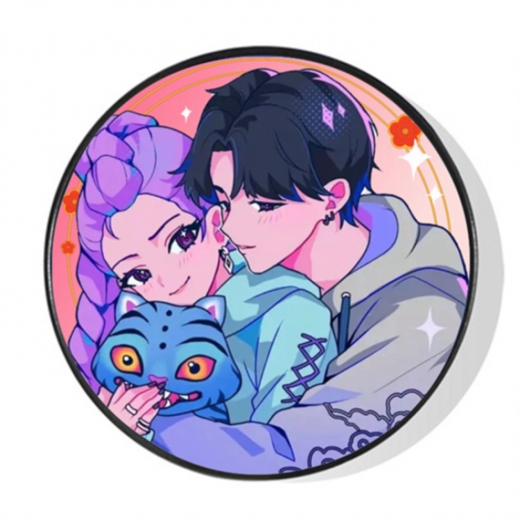 K-Pop Demon Hunters Foldable mobile phone holder airbag lazy bracket price for 10 pcs 