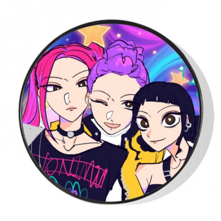 K-Pop Demon Hunters Foldable mobile phone holder airbag lazy bracket price for 10 pcs 