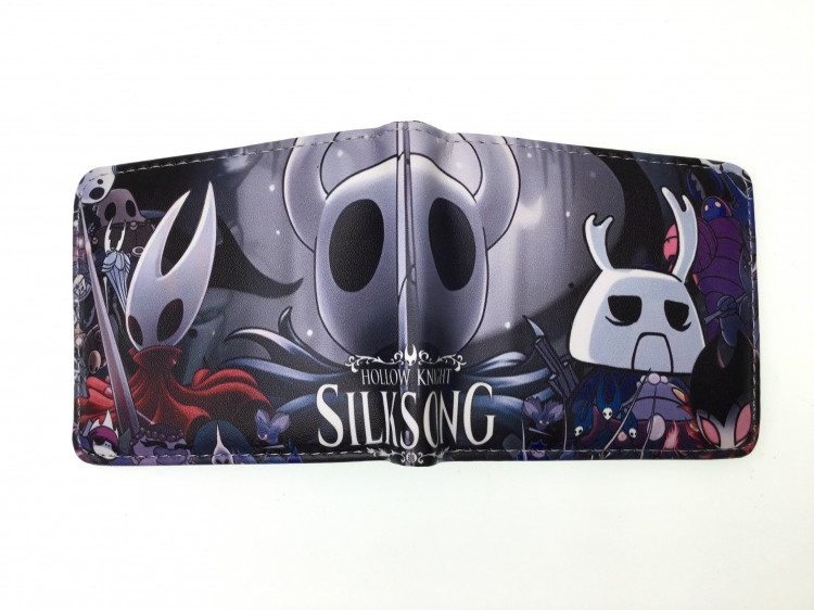 Hollow Knight: Silksong Anime two fold  Short wallet 11X9.5CM 60G