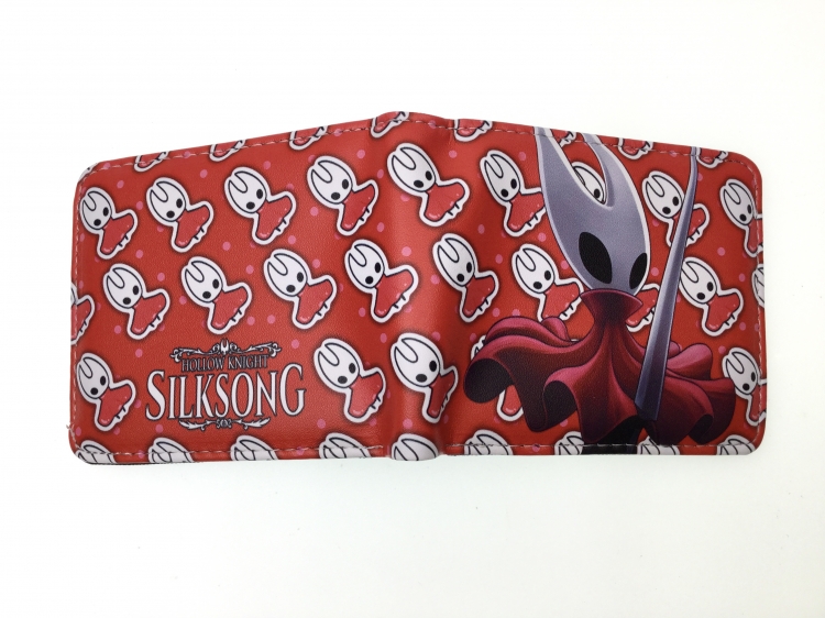 Hollow Knight: Silksong Anime two fold  Short wallet 11X9.5CM 60G