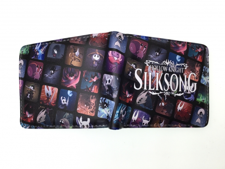 Hollow Knight: Silksong Anime two fold  Short wallet 11X9.5CM 60G