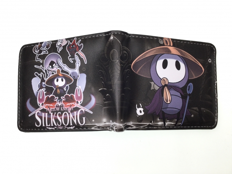 Hollow Knight: Silksong Anime two fold  Short wallet 11X9.5CM 60G