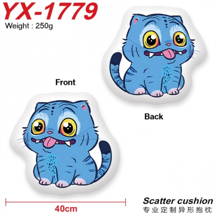 K-Pop Demon Hunters Anime Alien Double sided Printed Pillow 40cm