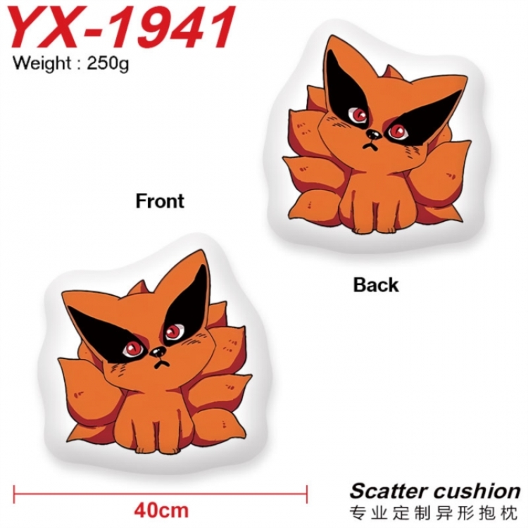 Naruto Anime Alien Double sided Printed Pillow 40cm