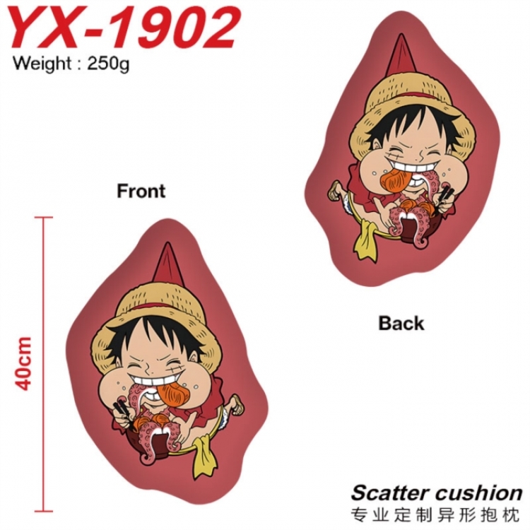 One Piece Anime Alien Double sided Printed Pillow 40cm