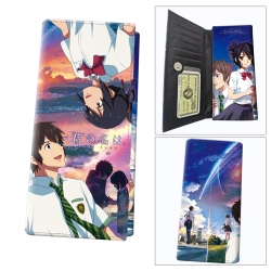 Your Name Anime wallet long wa...