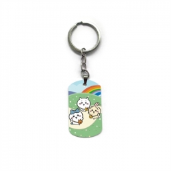 Chiikawa Anime double-sided full-color printed keychain price for 5 pcs