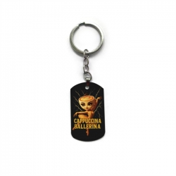 Italian-Brainrot Anime double-sided full-color printed keychain price for 5 pcs
