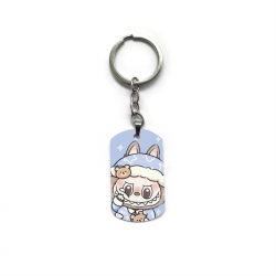 Labubu Anime double-sided full-color printed keychain price for 5 pcs