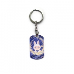 Labubu Anime double-sided full-color printed keychain price for 5 pcs