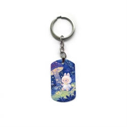 Labubu Anime double-sided full-color printed keychain price for 5 pcs