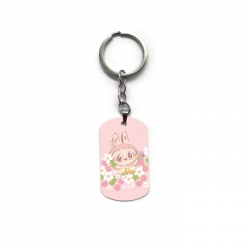 Labubu Anime double-sided full-color printed keychain price for 5 pcs