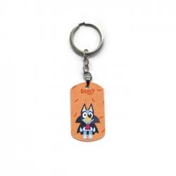 Bluey Anime double-sided full-color printed keychain price for 5 pcs