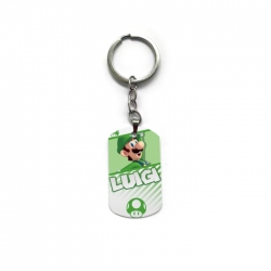 Super Mario Anime double-sided full-color printed keychain price for 5 pcs