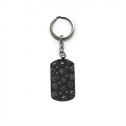 Super Mario Anime double-sided full-color printed keychain price for 5 pcs