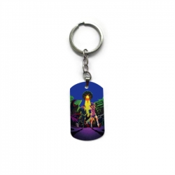 DANDADAN Anime double-sided full-color printed keychain price for 5 pcs