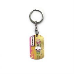 Demon Slayer Kimets Anime double-sided full-color printed keychain price for 5 pcs